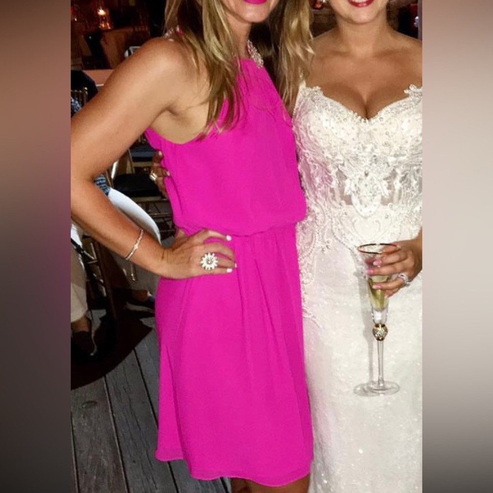 Hot pink Gianni Bini dress